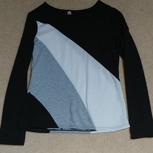 Overmal Color block shirt
